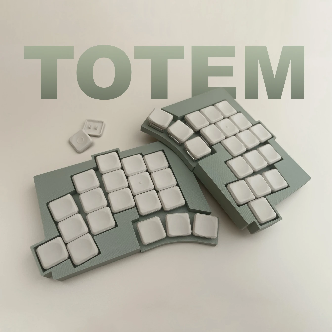 TOTEM Wireless Split Keyboard - Choc V1 ZMK Dual-mode Bluetooth/Wired Low Profile Ergonomic Mechanical Keyboard DIY Kit
TOTEM Wireless Split Keyboard - Choc V1 ZMK Dual-mode Bluetooth/Wired Low Profile Ergonomic Mechanical Keyboard DIY Kit