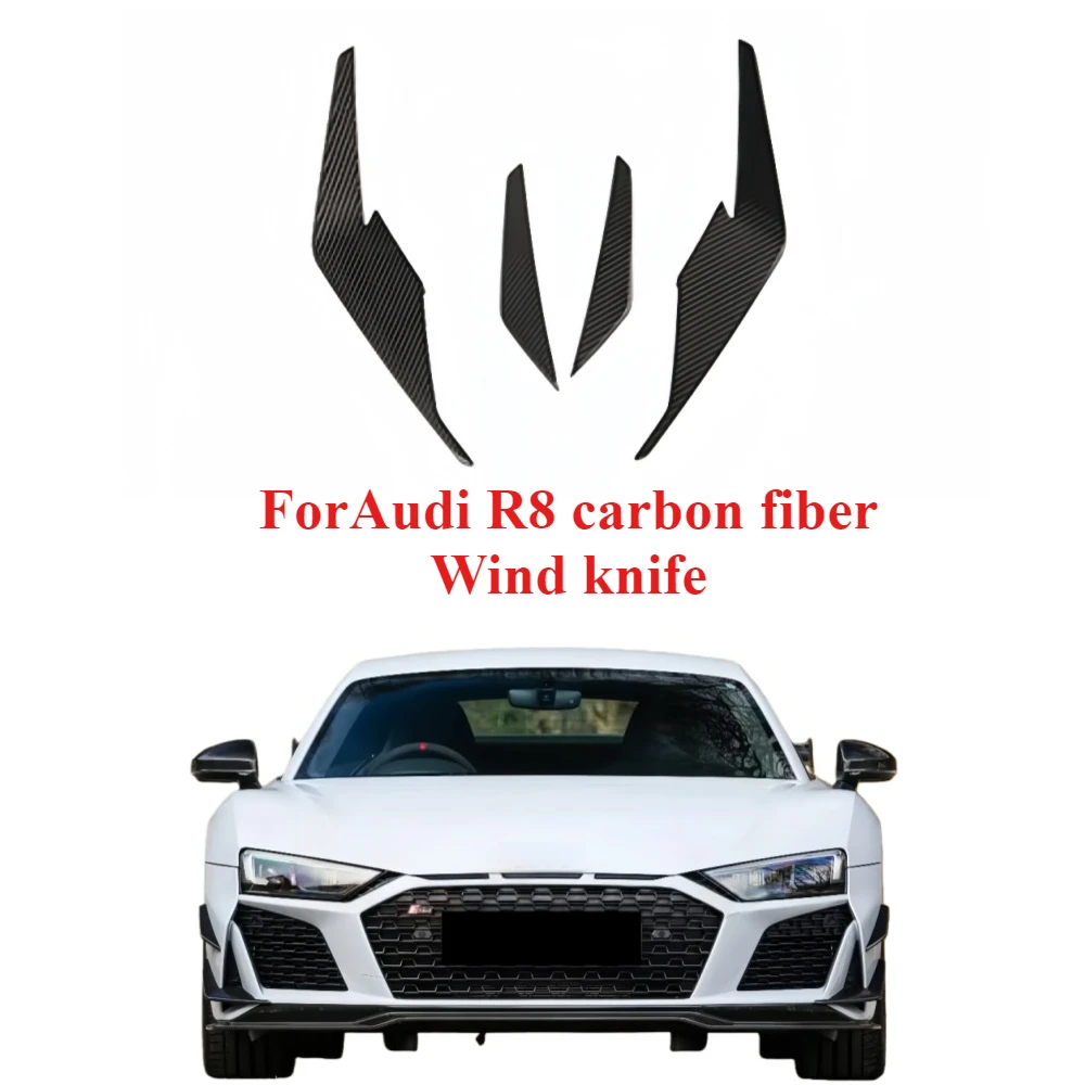 Top Quality ForAudi R8 Dry Carbon Fiber Front Bumper Blade
Top Quality ForAudi R8 Dry Carbon Fiber Front Bumper Blade