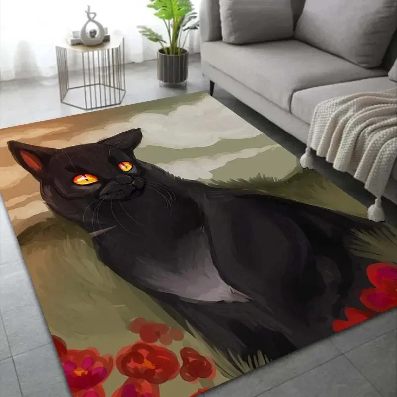 Cute cat pattern carpet living room bedroom children's room home decorative carpet, kitchen bathroom non-slip Mat Christmas gift
Cute cat pattern carpet living room bedroom children's room home decorative carpet, kitchen bathroom non-slip Mat Christmas gift