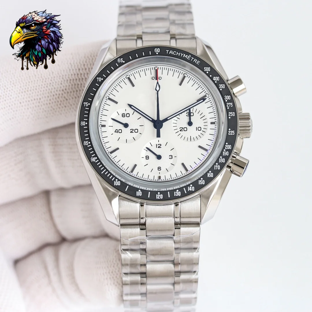 Customized Logo 42MM Men's Mechanical Hand Wind Watches Stainless steel Strap - AT
Customized Logo 42MM Men's Mechanical Hand Wind Watches Stainless steel Strap - AT