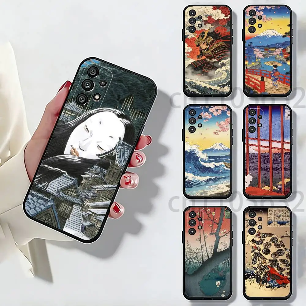 Japan Style Ukiyo-e New Phone Case For Samsung Galaxy A54,34,24,73,53,52,52S,04S,04E,A72 Cover
Japan Style Ukiyo-e New Phone Case For Samsung Galaxy A54,34,24,73,53,52,52S,04S,04E,A72 Cover