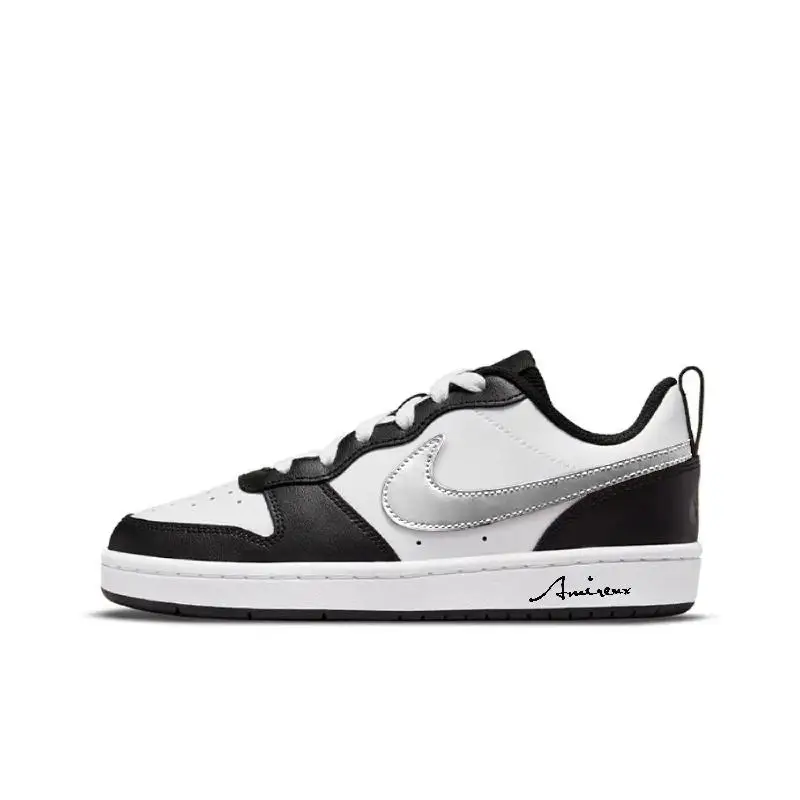 [Нескользящие износостойкие низкие туфли для скейтборда Nike Court Borough Moonlight Silver с гравировкой, противоскользящие, износостойкие, женские B
[Нескользящие износостойкие низкие туфли для скейтборда Nike Court Borough Moonlight Silver с гравировкой, противоскользящие, износостойкие, женские B