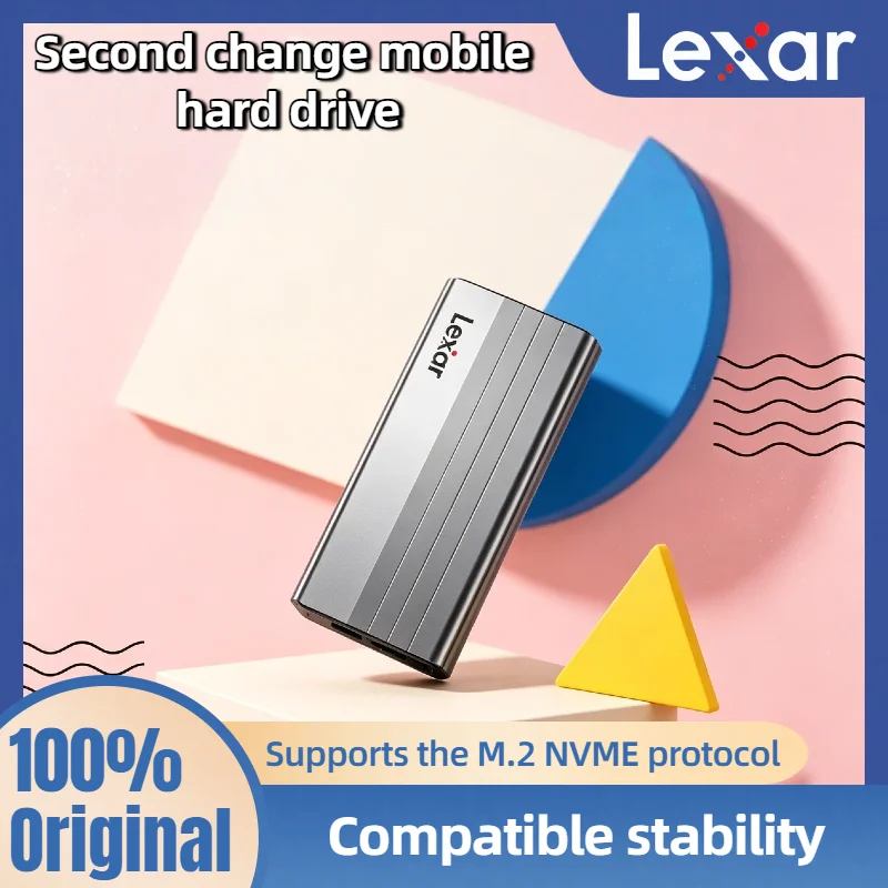 for 2230 2242 2260 2280 Lexar Original E300 M.2 SSD Enclosure USB 3.2 Gen 2 Type C Mobile External Hard Disk Case NVMe SSD
for 2230 2242 2260 2280 Lexar Original E300 M.2 SSD Enclosure USB 3.2 Gen 2 Type C Mobile External Hard Disk Case NVMe SSD