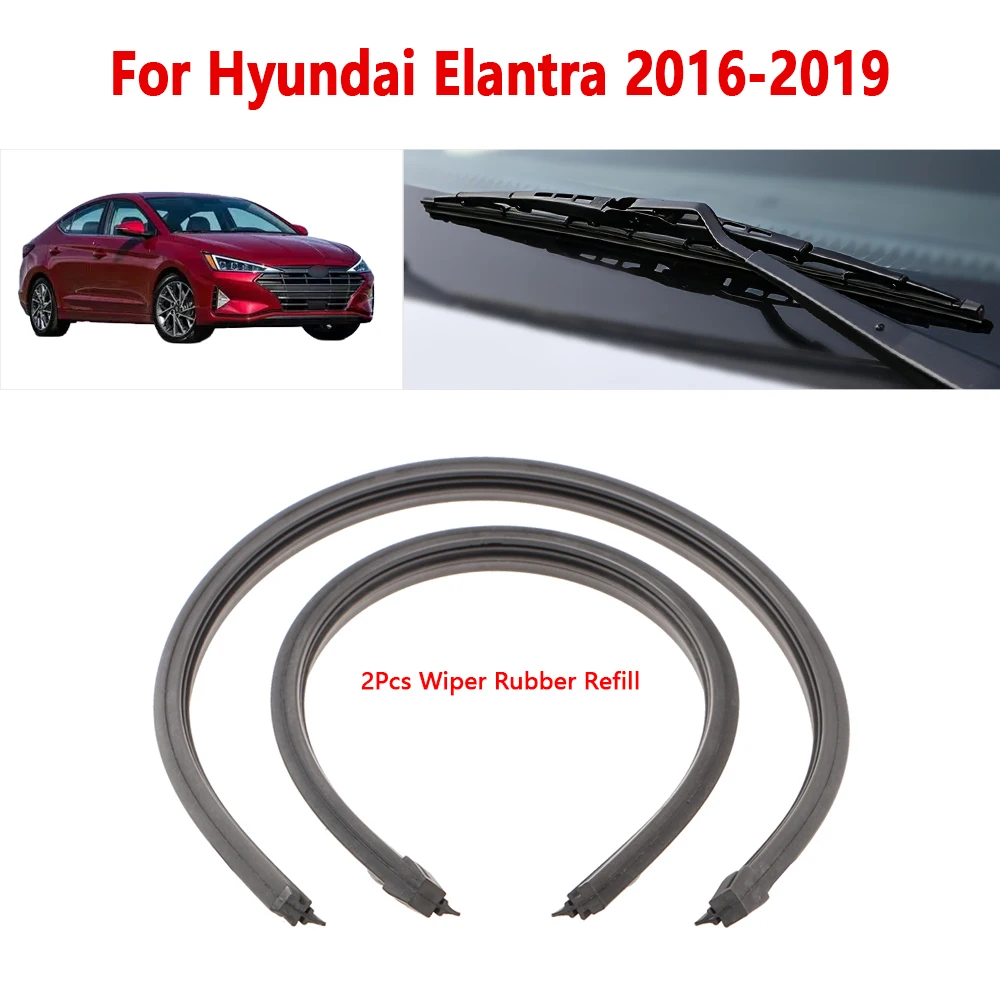 For Hyundai Elantra 2016 2017 2018 2019 Wiper Refill Rubber Strip 16" 26" Car Wiper Accessories 1Pair
For Hyundai Elantra 2016 2017 2018 2019 Wiper Refill Rubber Strip 16" 26" Car Wiper Accessories 1Pair