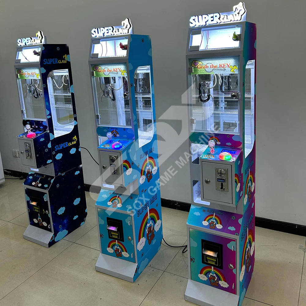 Rainny Amusement Customized Small Claw Machine Mega Mini Plush Toy Claw Machine With Bill Acceptor
Rainny Amusement Customized Small Claw Machine Mega Mini Plush Toy Claw Machine With Bill Acceptor