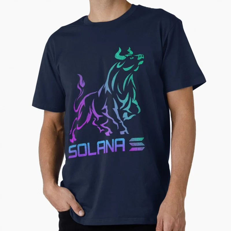 Bull Market Solana SOL Coin To The Moon Trading Crypto Token Blockchain Wallet Gift T shirt for men Large size Tops S-6XL
Bull Market Solana SOL Coin To The Moon Trading Crypto Token Blockchain Wallet Gift T shirt for men Large size Tops S-6XL