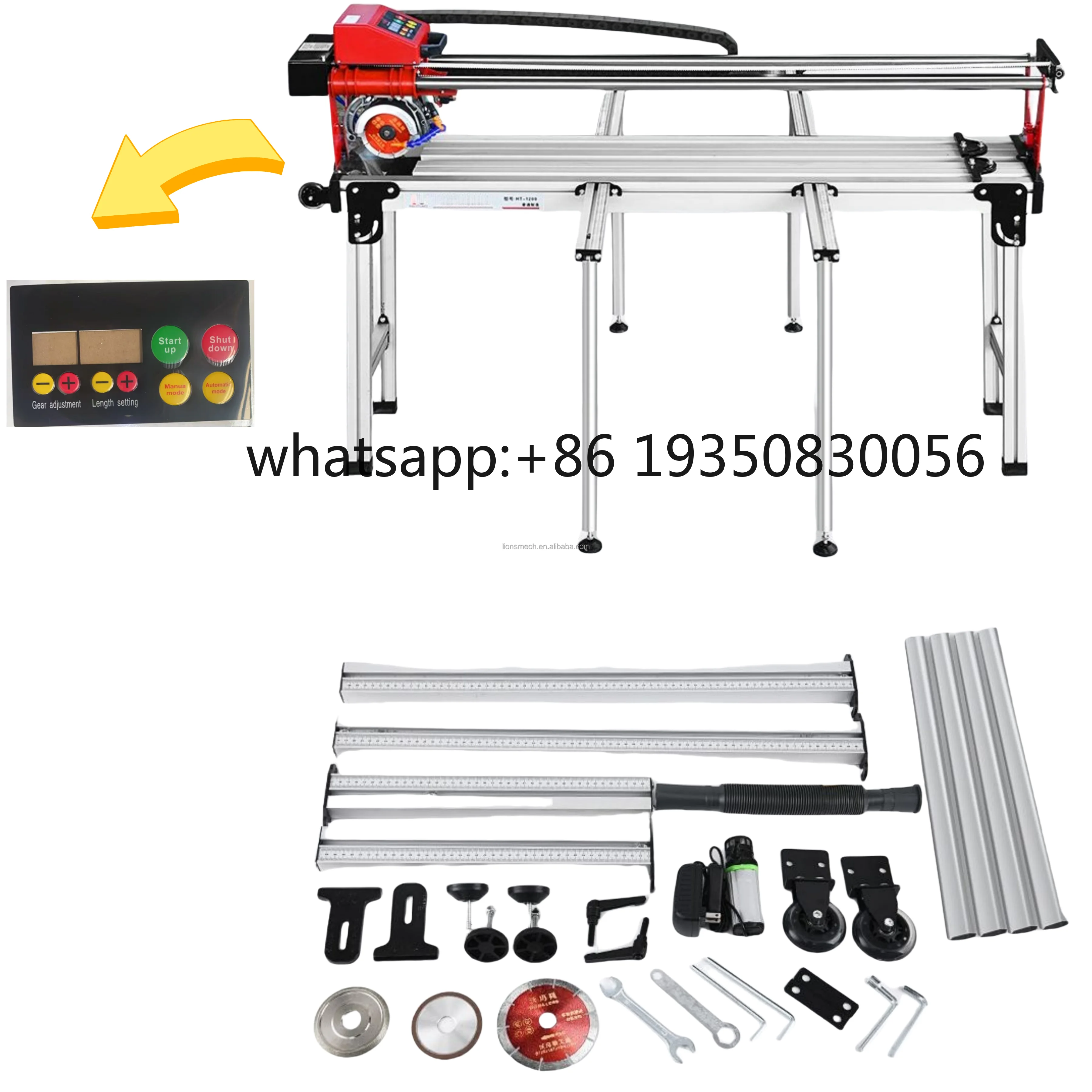 Desktop 45-90 Degree Automatic Ceramic Electric Tile Cutting Machine with 30mm Cutting Thickness
Desktop 45-90 Degree Automatic Ceramic Electric Tile Cutting Machine with 30mm Cutting Thickness