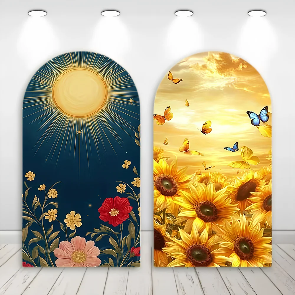Yellow Sunflower Double-sided Arch Cover Backdrop Birthday Party Chiara Flower Arch Background Decoration
Yellow Sunflower Double-sided Arch Cover Backdrop Birthday Party Chiara Flower Arch Background Decoration