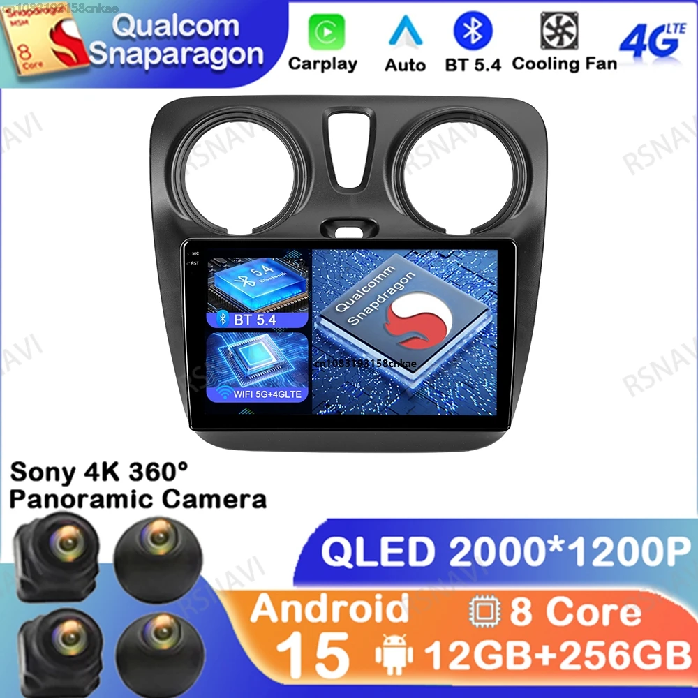Android 15 For Renault Lodgy Dacia Dokker 2012-2020 Navigation Wireless Carplay Auto BT GPS Car Radio DSP 5G WIFI 4G LTE QLED
Android 15 For Renault Lodgy Dacia Dokker 2012-2020 Navigation Wireless Carplay Auto BT GPS Car Radio DSP 5G WIFI 4G LTE QLED