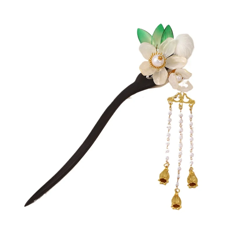 *Chinese Traditional Flower Sticks Vintage Style Wooden Hairpin Handmade Hair Chopsticks Head Accessory Hanfu Hair Accessories
*Chinese Traditional Flower Sticks Vintage Style Wooden Hairpin Handmade Hair Chopsticks Head Accessory Hanfu Hair Accessories