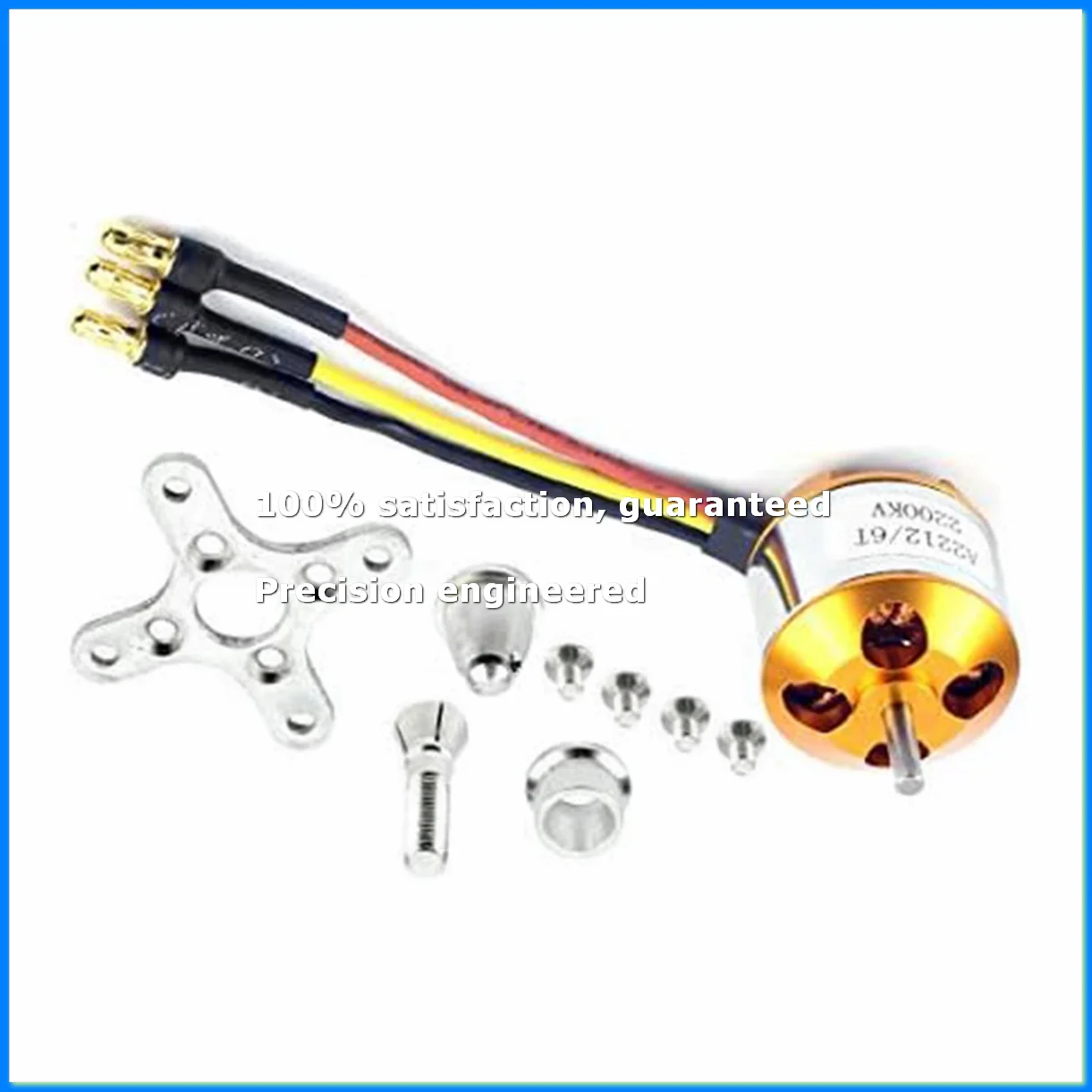 2Pack 2212 1400Kv/2200Kv Brushless Outrunner Motor with Mount 10T/6T+30A ESC for Rc Aircraft Quadcopter UFO-ELEC
2Pack 2212 1400Kv/2200Kv Brushless Outrunner Motor with Mount 10T/6T+30A ESC for Rc Aircraft Quadcopter UFO-ELEC