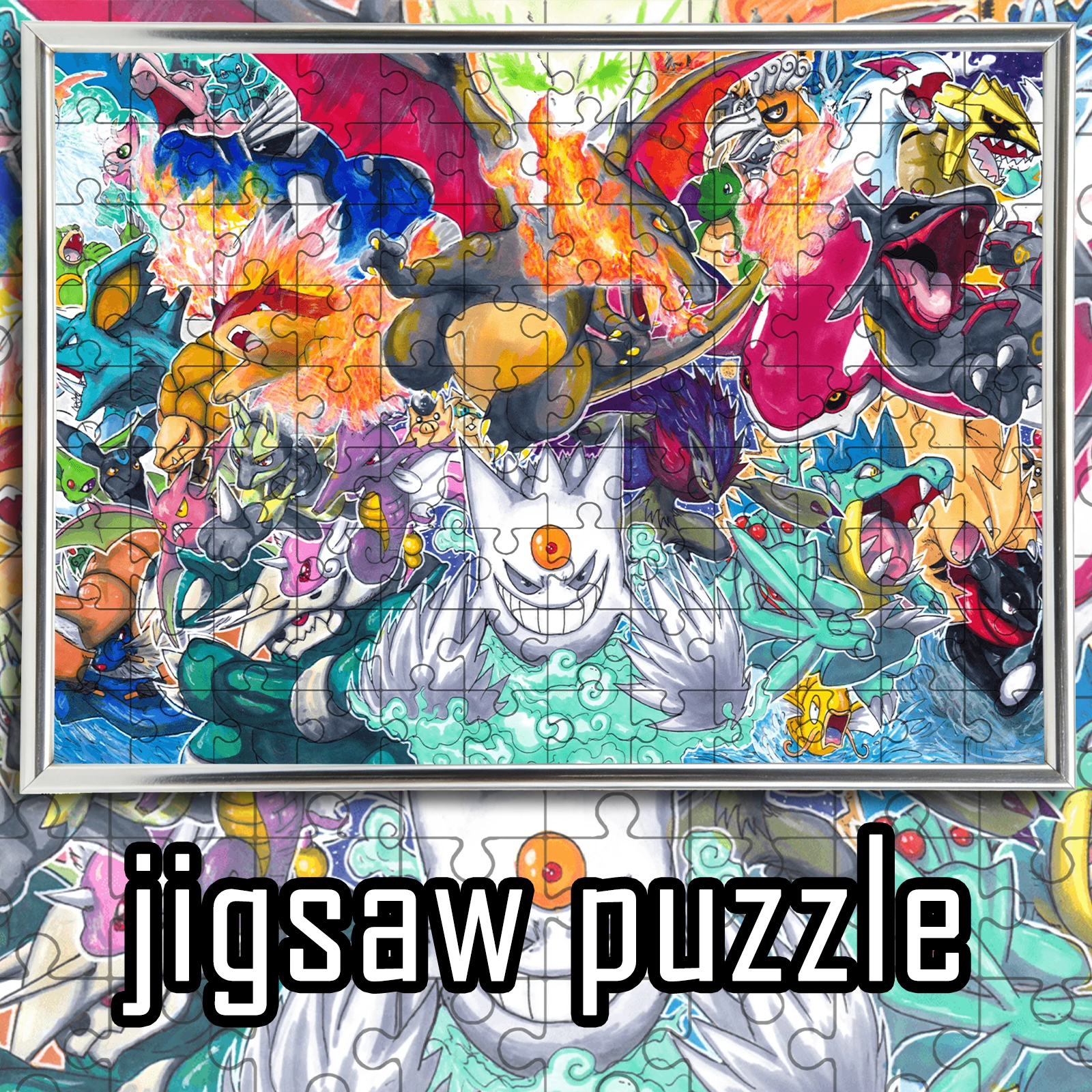 Pokemon Stadium Classic Scene with Mewtwo & Starters Anime Wooden Jigsaw Puzzle 108/200/300/500/1000pcs Color Box
Pokemon Stadium Classic Scene with Mewtwo & Starters Anime Wooden Jigsaw Puzzle 108/200/300/500/1000pcs Color Box