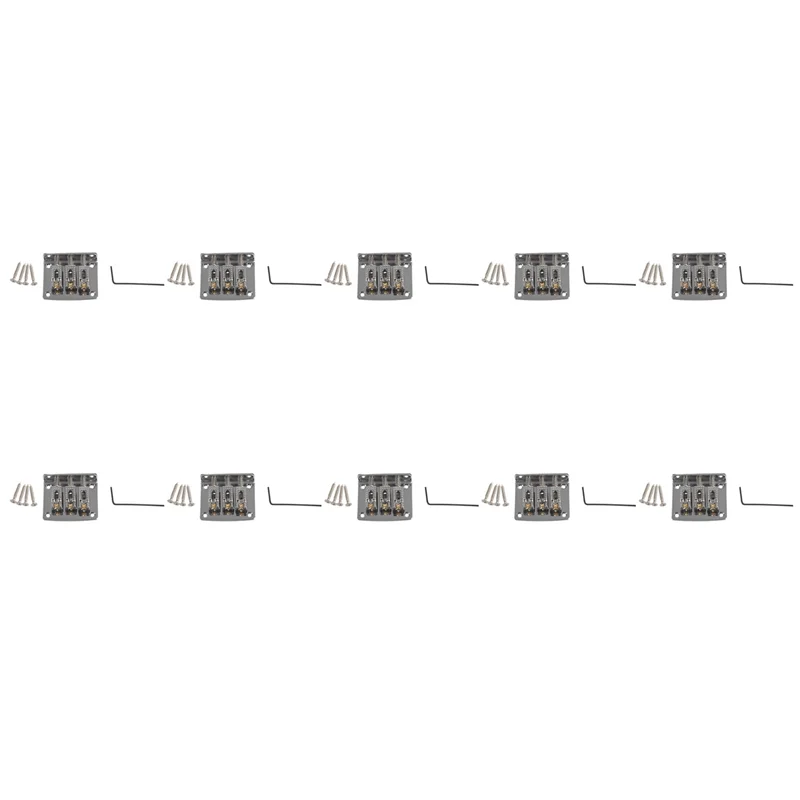 AA75-10X 3 String Guitar Ball String Bridge Bridge Pull String Hard Tail Guitar Bridge Tail 3 String Silver
AA75-10X 3 String Guitar Ball String Bridge Bridge Pull String Hard Tail Guitar Bridge Tail 3 String Silver