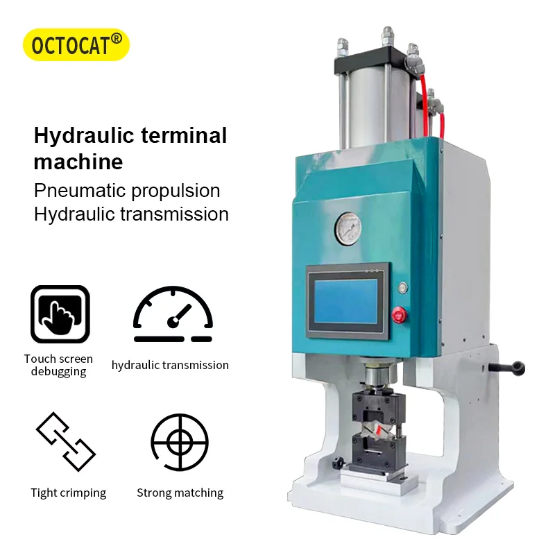 10T 20T New Energy Automatic Hydraulic Terminal Crimping Machine Large Square Cable Copper Aluminum Nose Connector Crimping Tool
10T 20T New Energy Automatic Hydraulic Terminal Crimping Machine Large Square Cable Copper Aluminum Nose Connector Crimping Tool