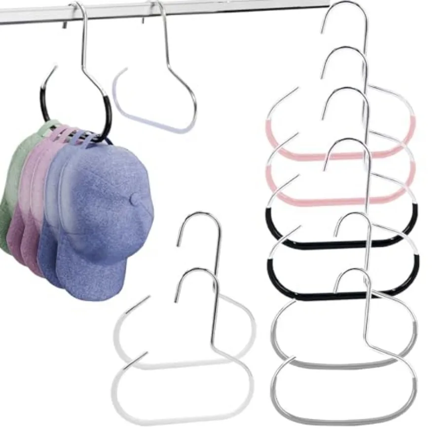 8 Pack Hat Organizer Hanger, Hat Hangers for Closet, for Wall, Balcony - Durable Versatile Hanger with Closet Space-Saving, Sca
8 Pack Hat Organizer Hanger, Hat Hangers for Closet, for Wall, Balcony - Durable Versatile Hanger with Closet Space-Saving, Sca