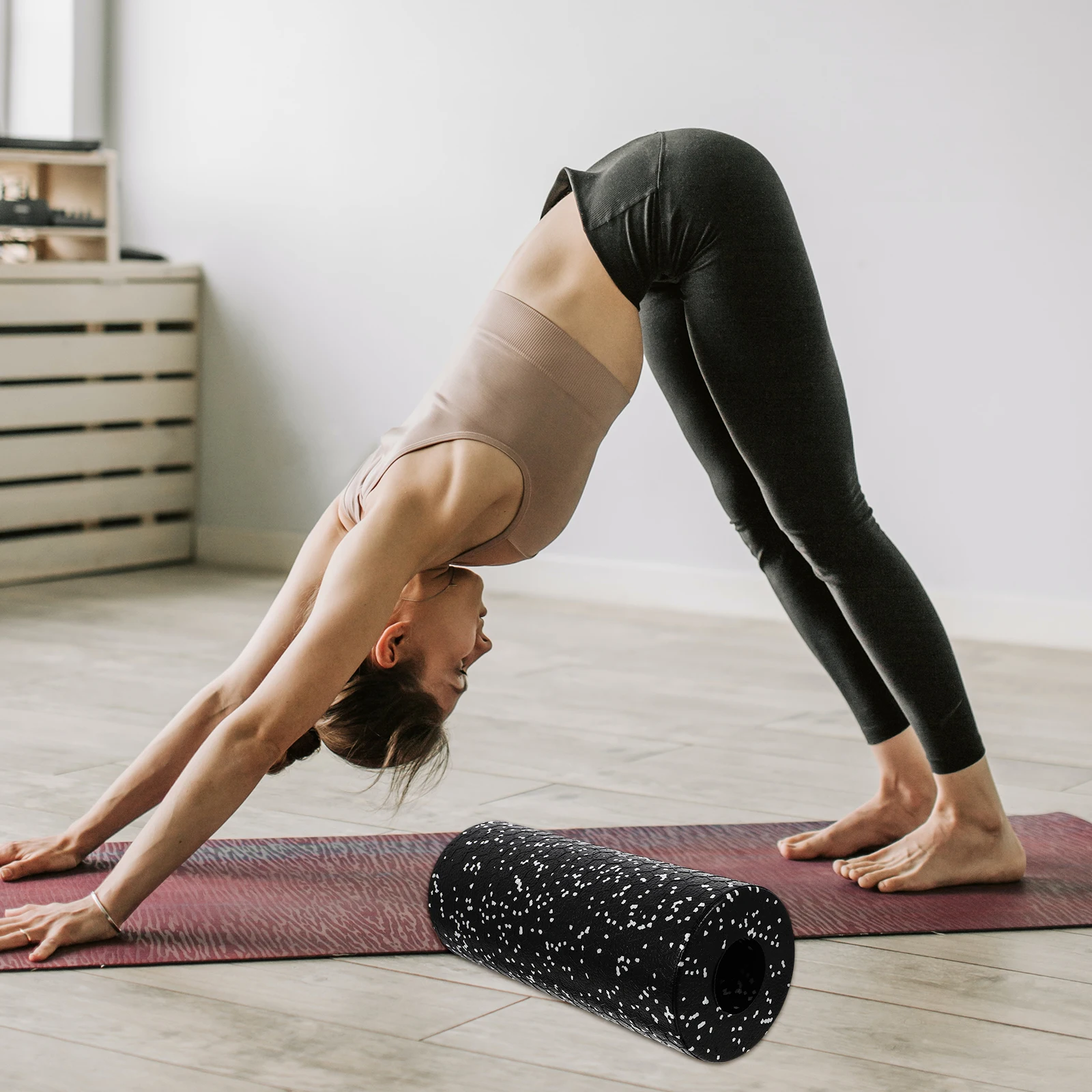 Yoga Column Massage Roller Foam Wheel Muscle Relaxation Tool Portable Fitness Accessories for Body Feet Recovery
Yoga Column Massage Roller Foam Wheel Muscle Relaxation Tool Portable Fitness Accessories for Body Feet Recovery