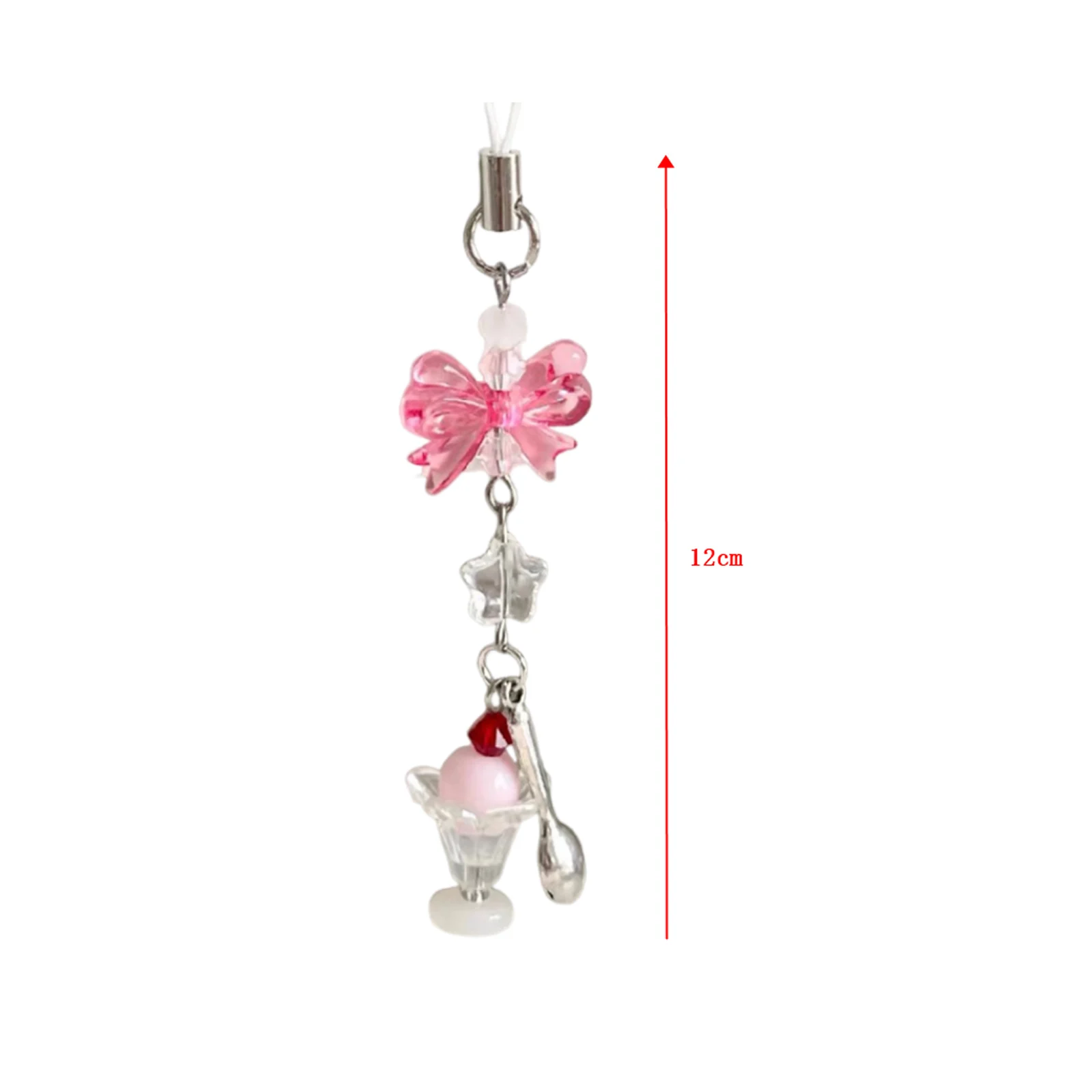 Phone Cute Bowknot Ice Cream Pendant Phone Chain Mobile Phone Charm Strap Lanyard Keychain For Iphone Accessory Women Jewelry
Phone Cute Bowknot Ice Cream Pendant Phone Chain Mobile Phone Charm Strap Lanyard Keychain For Iphone Accessory Women Jewelry