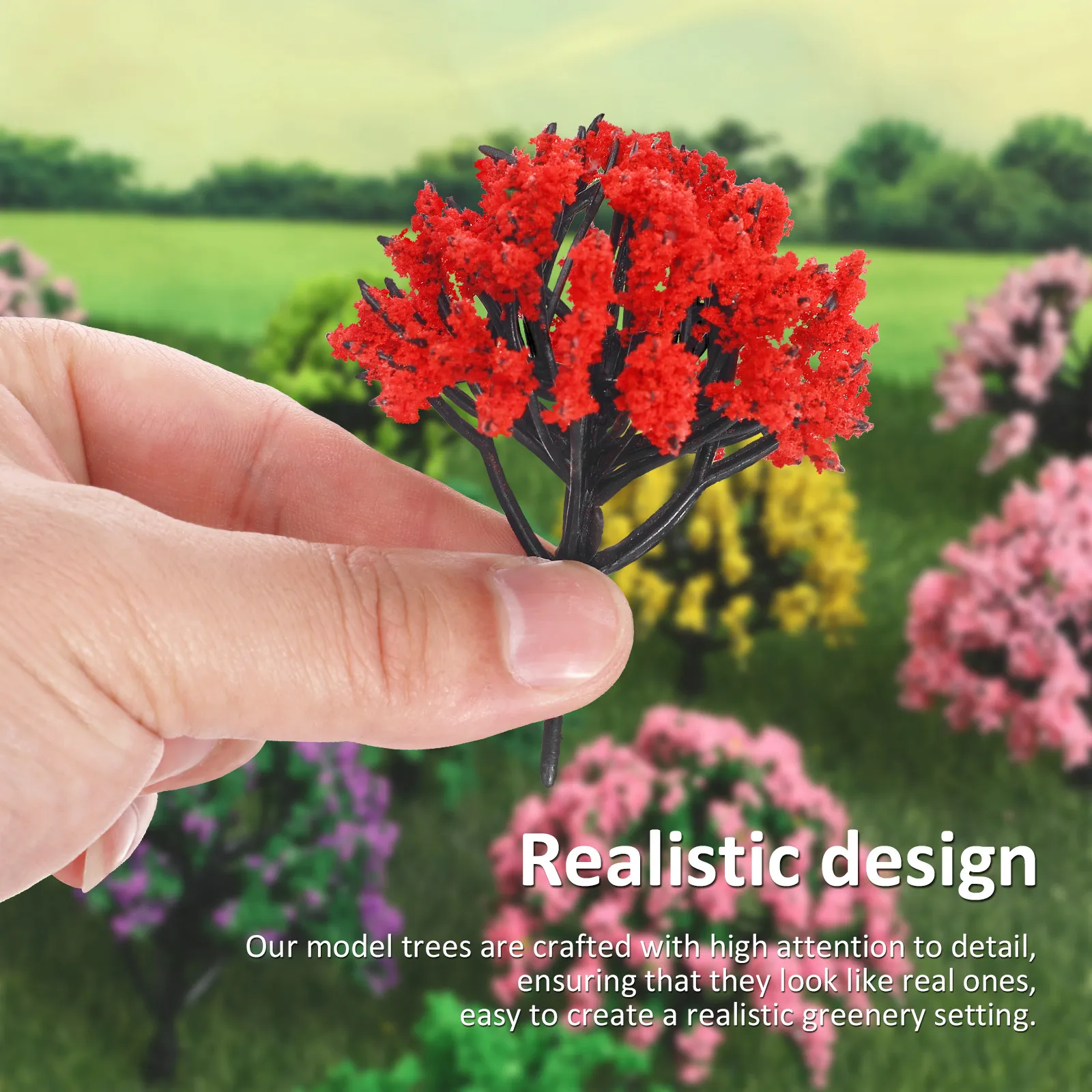 15Pcs Greenery Miniature Trees Realistic Simulation Plants for Diorama Train Scenery Architecture Landscape Accessories
15Pcs Greenery Miniature Trees Realistic Simulation Plants for Diorama Train Scenery Architecture Landscape Accessories