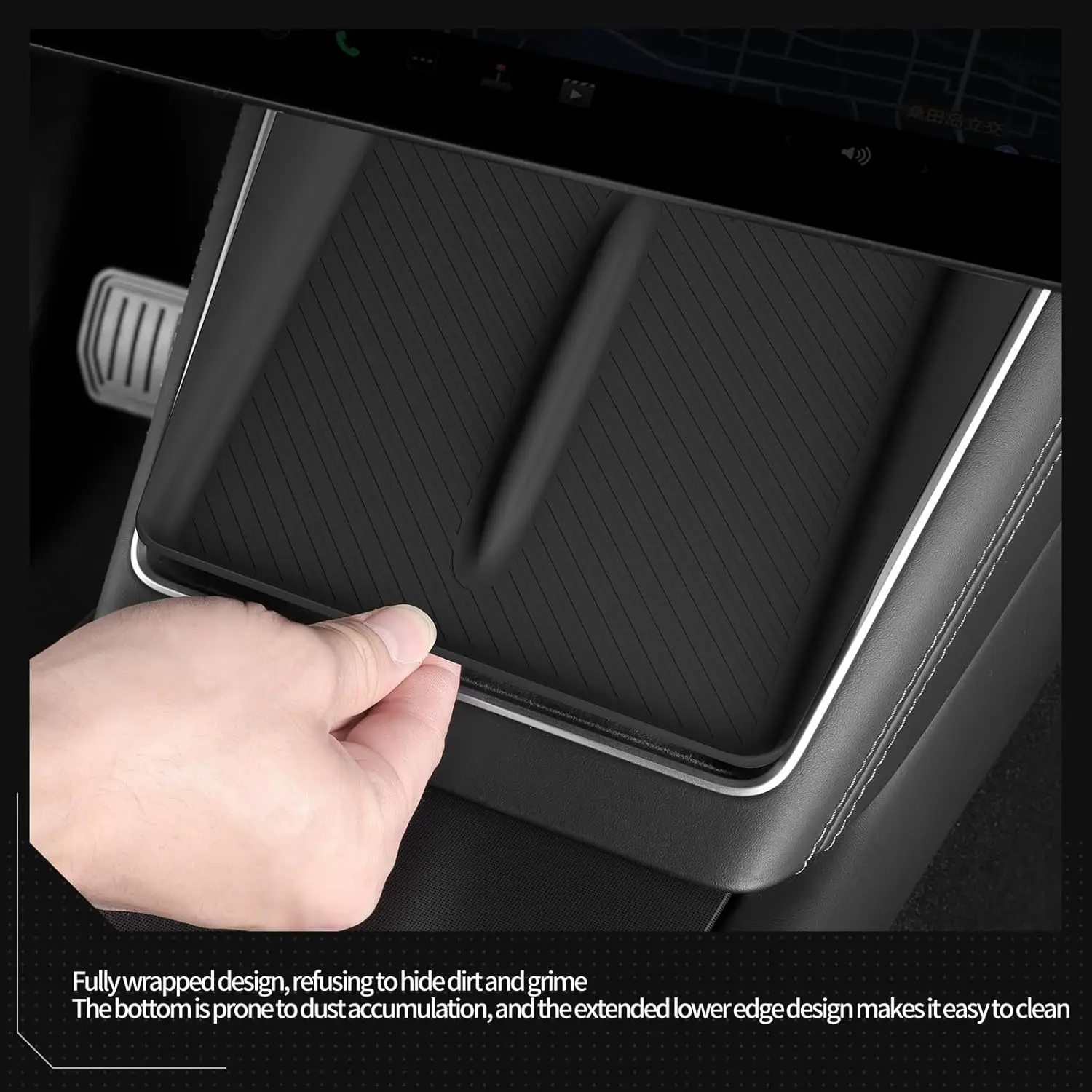 For TESLA New Model Y Launch Juniper 2025 Model 3 2024 Highland Wireless Charging Silicone Pad Cover Protector Center Control
For TESLA New Model Y Launch Juniper 2025 Model 3 2024 Highland Wireless Charging Silicone Pad Cover Protector Center Control