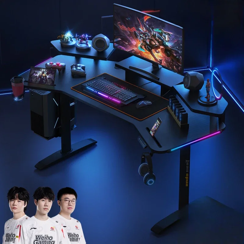 Polar Shadow Warrior Game Tables Electric Lifting Table Home Table and Chair Set Desktop Computer Desk
Polar Shadow Warrior Game Tables Electric Lifting Table Home Table and Chair Set Desktop Computer Desk