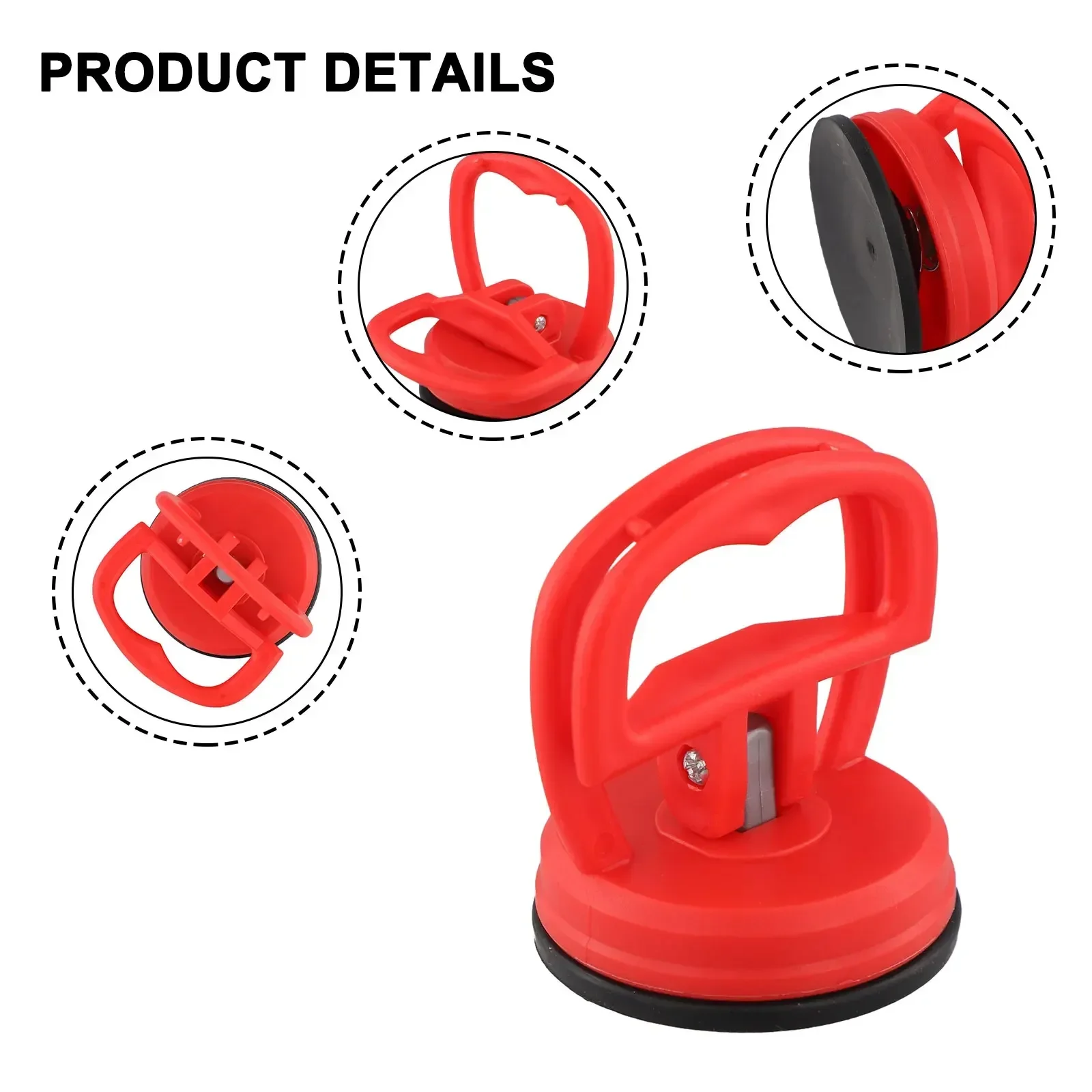 Bodywork Suction Cup Lifter/Glass Puller Car Dent Mini Panel Red Remover Repair Rubber Sucker 1pc 5.31*5.12*4.72in
Bodywork Suction Cup Lifter/Glass Puller Car Dent Mini Panel Red Remover Repair Rubber Sucker 1pc 5.31*5.12*4.72in