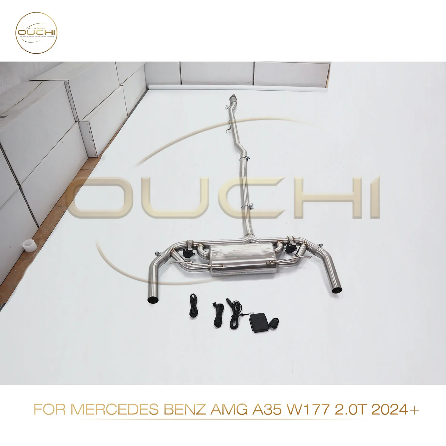 OUCHI Factory Direct Sales Stainless Steel Catback For Mercedes Benz AMG A35 W177 2.0T 2024+ Exhaust High Flow Performance Pipe
OUCHI Factory Direct Sales Stainless Steel Catback For Mercedes Benz AMG A35 W177 2.0T 2024+ Exhaust High Flow Performance Pipe