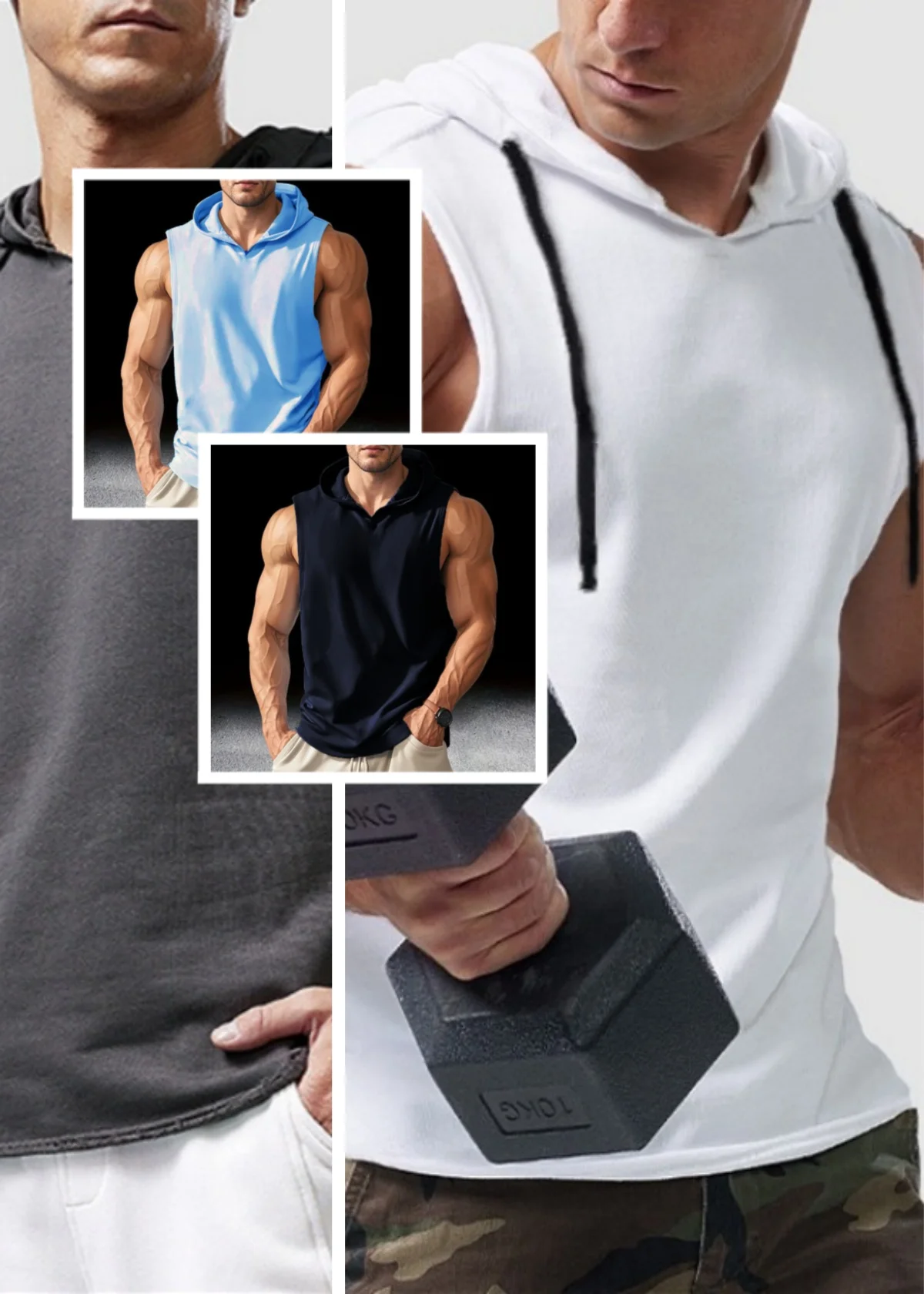 Khaki lightweight breathable outdoor sun protection vest for men's summer 2025 new hooded casual vest
Khaki lightweight breathable outdoor sun protection vest for men's summer 2025 new hooded casual vest