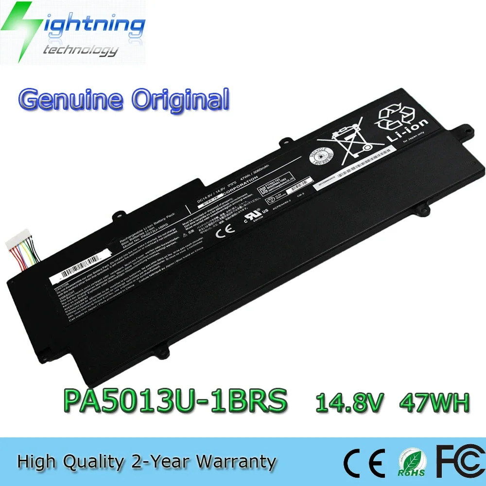 Новый оригинальный аккумулятор для ноутбука PA5013U-1BRS 14,8 В 47 Втч для Toshiba Portege Z830 Z835 Z930 Z935 Ultrabook и т. д.
Новый оригинальный аккумулятор для ноутбука PA5013U-1BRS 14,8 В 47 Втч для Toshiba Portege Z830 Z835 Z930 Z935 Ultrabook и т. д.