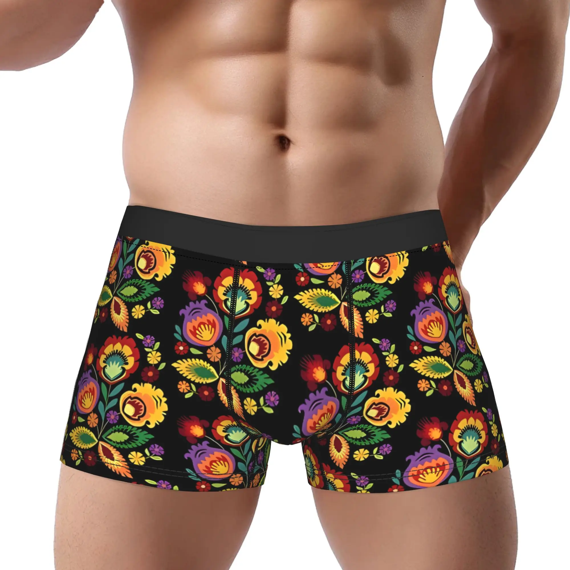 Polish Folk Flowers Red Underwear Man Polyester Boxer Briefs Underpants Printed
Polish Folk Flowers Red Underwear Man Polyester Boxer Briefs Underpants Printed