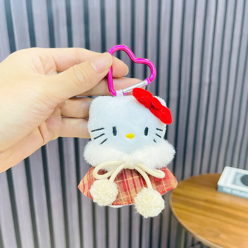 Miniso Hellokitty Plush Keychain Cartoon Cute Doll Keychain Pendant Cape Bow Design Backpack Hanging Decoration Party Gift
Miniso Hellokitty Plush Keychain Cartoon Cute Doll Keychain Pendant Cape Bow Design Backpack Hanging Decoration Party Gift