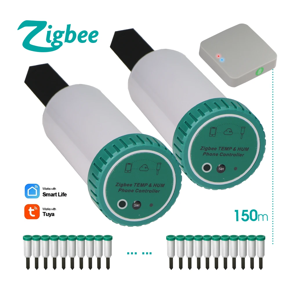 Zigbee Garden WiFi-compatible Flower Care Soil Tester Smart Plant Tracker Sensor Suitable for Light Wet Growth Temperature Level
Zigbee Garden WiFi-compatible Flower Care Soil Tester Smart Plant Tracker Sensor Suitable for Light Wet Growth Temperature Level