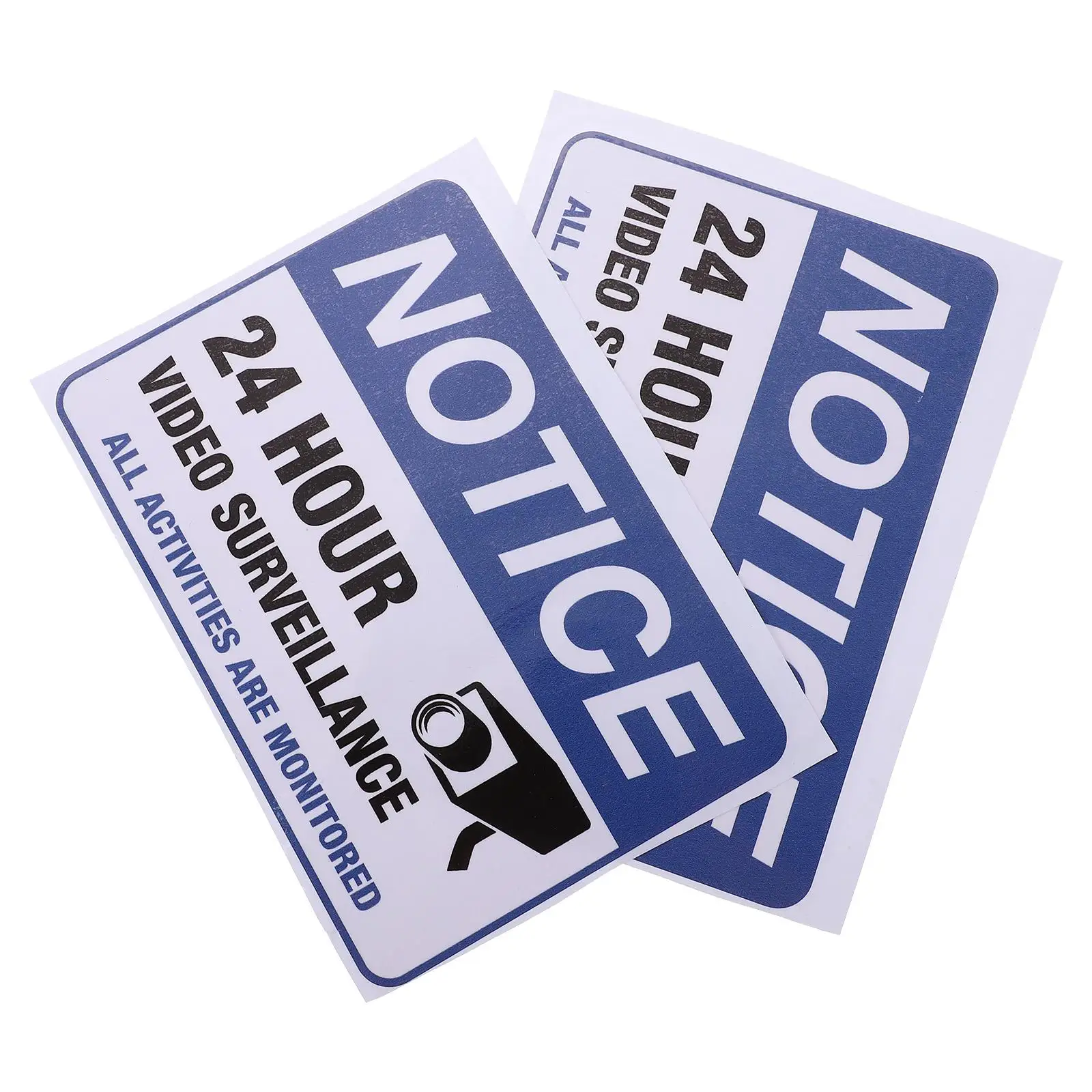 2pcs Video Surveillance Warning Stickers Signs for Mall Shop Car Smooth Surface Easy to Stick Traffic Safety
2pcs Video Surveillance Warning Stickers Signs for Mall Shop Car Smooth Surface Easy to Stick Traffic Safety