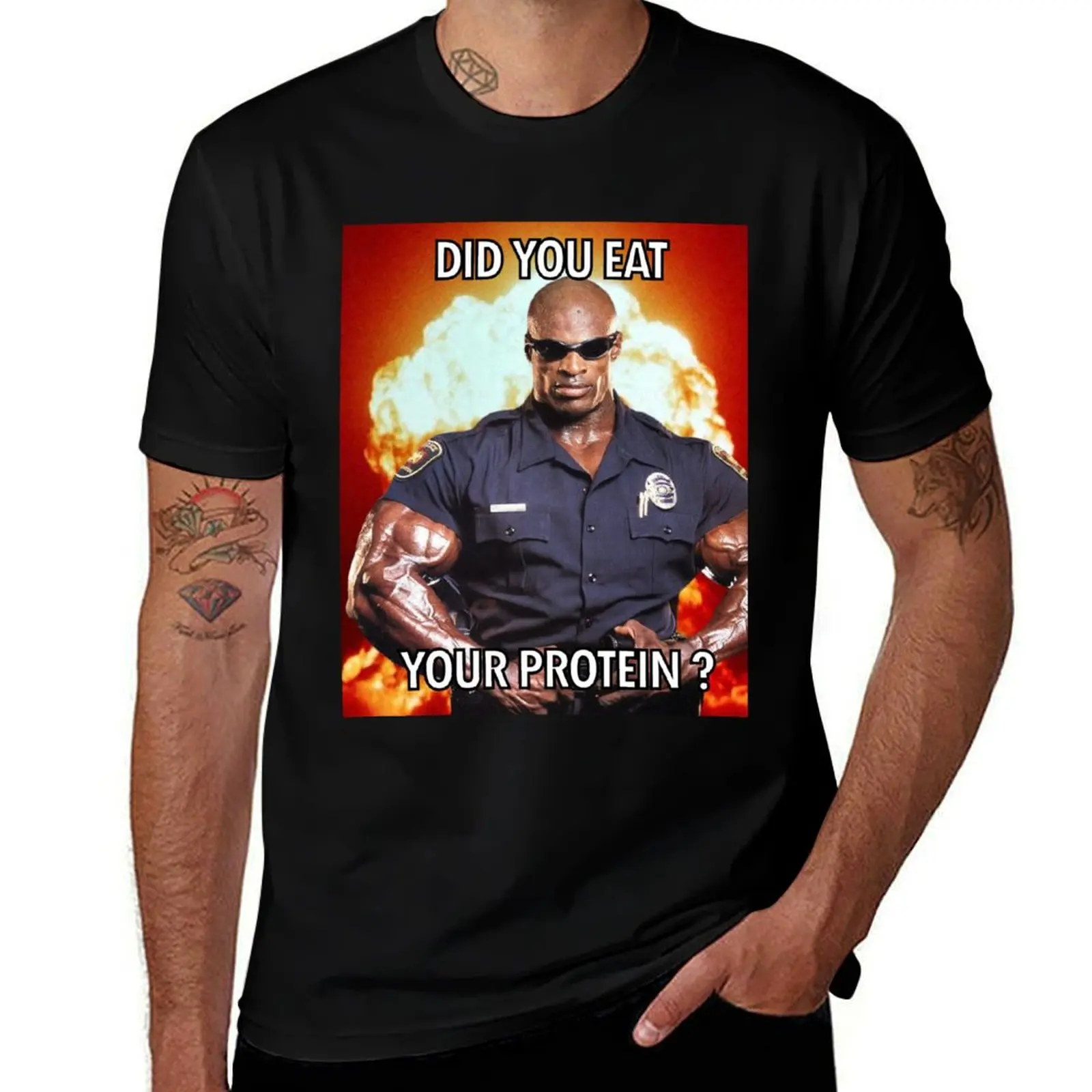 Did you eat your protein Ronnie coleman Yeah buddy T-Shirt customs funny gifts funny t shirts for men
Did you eat your protein Ronnie coleman Yeah buddy T-Shirt customs funny gifts funny t shirts for men