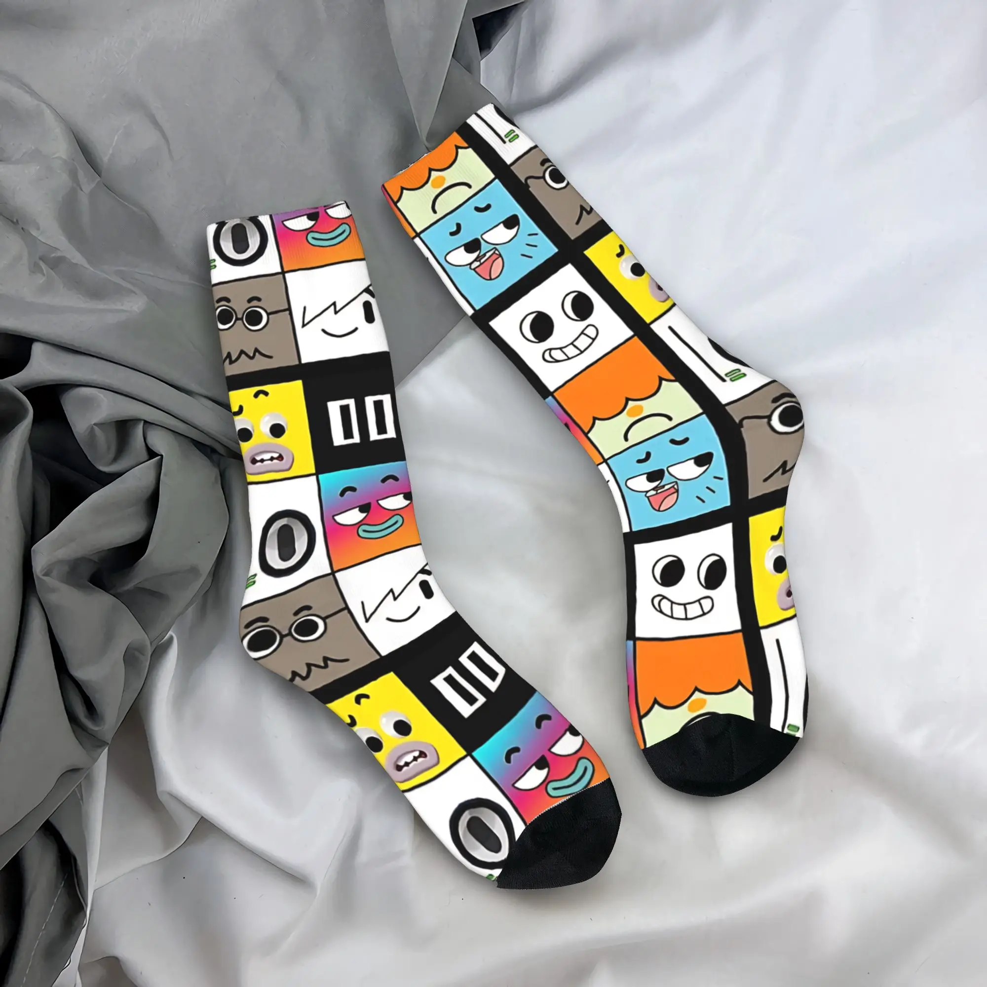 The Wonderfully Weird World Of Gumballs Stockings Men's Socks Soft Korean Socks Autumn Outdoor Non Slip Printed Socks Gift
The Wonderfully Weird World Of Gumballs Stockings Men's Socks Soft Korean Socks Autumn Outdoor Non Slip Printed Socks Gift