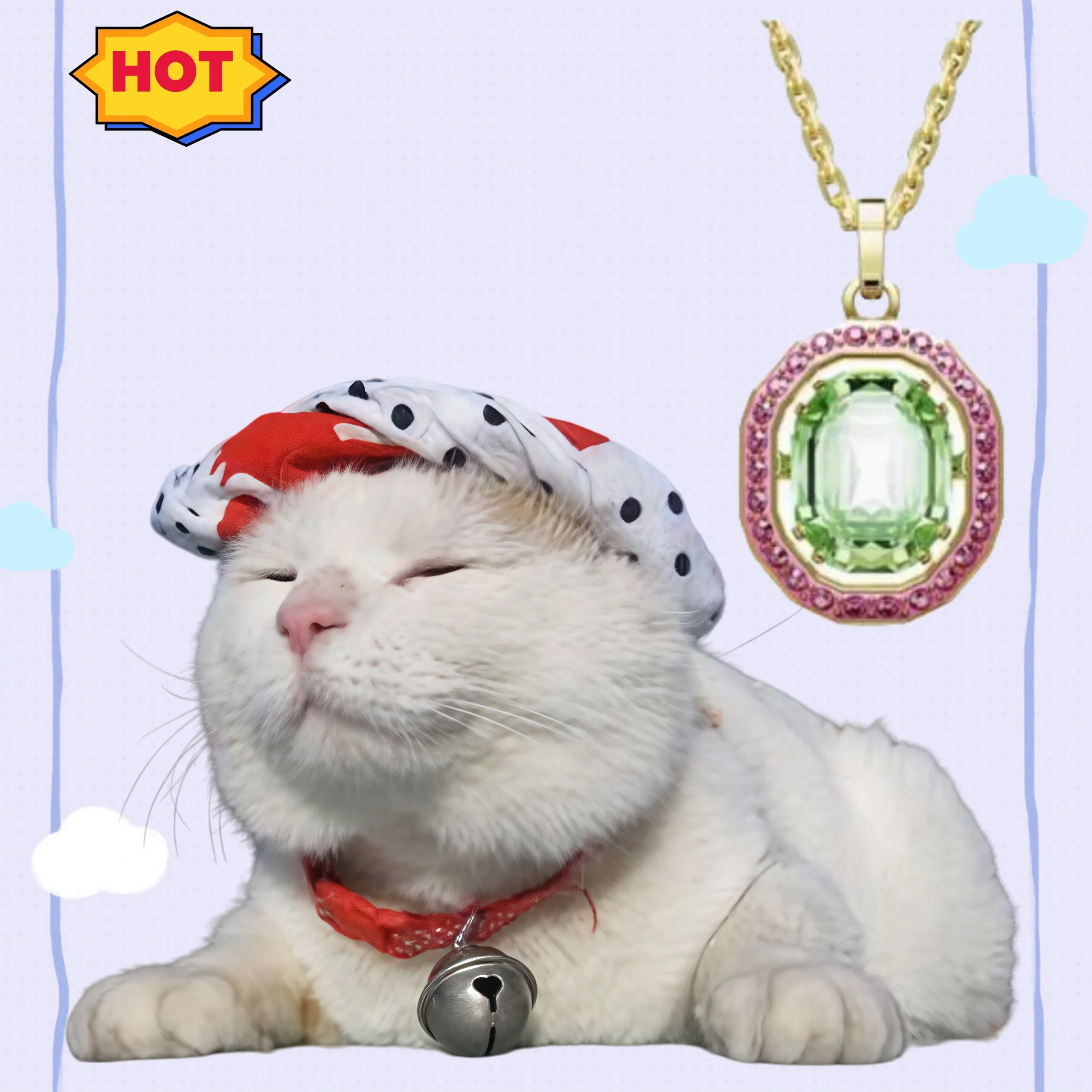 2025 Hot Selling Brand Women's Rock Sugar Necklace Fashionable High-end Jewelry Suitable for Gift Giving To Friends
2025 Hot Selling Brand Women's Rock Sugar Necklace Fashionable High-end Jewelry Suitable for Gift Giving To Friends