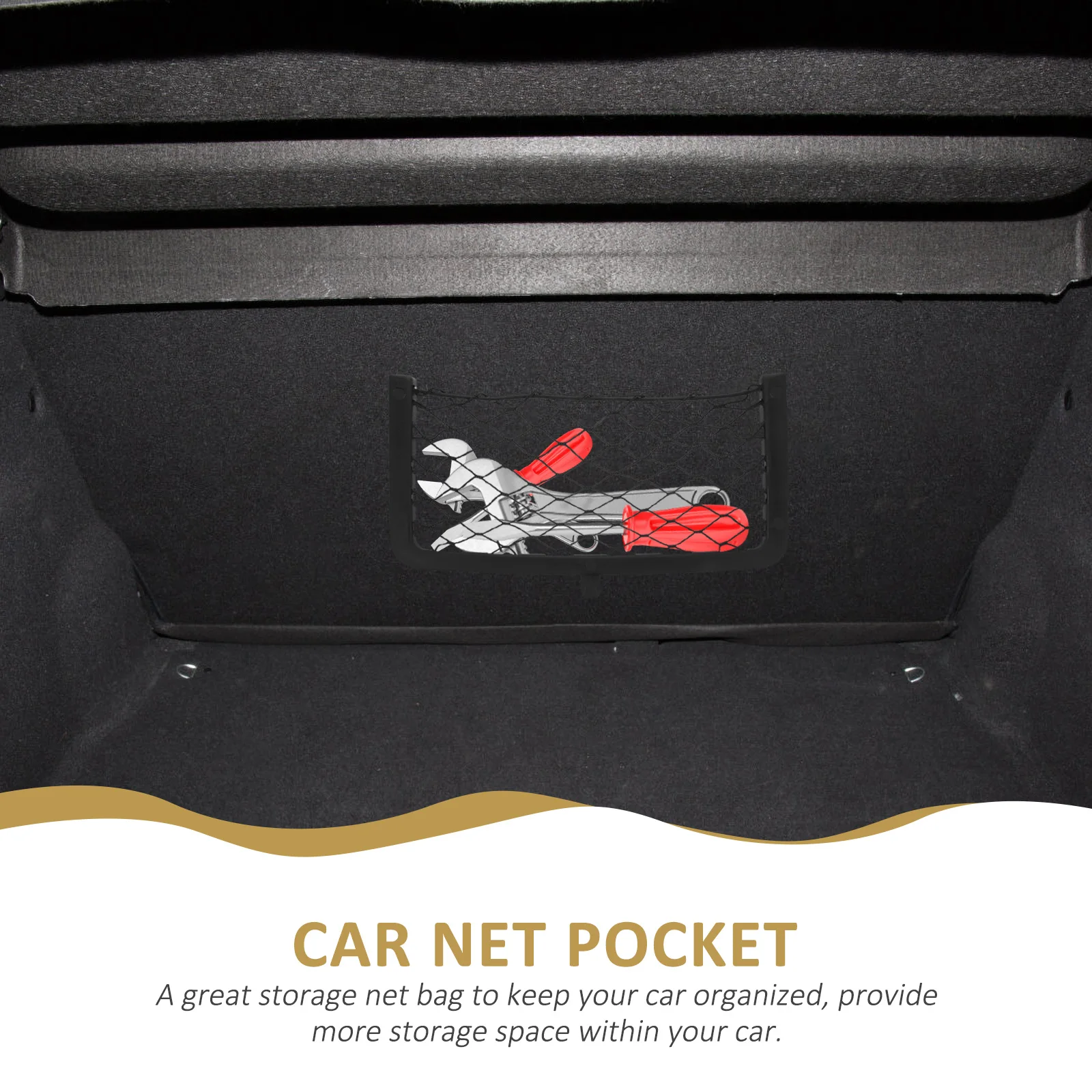 Car Storage Bag 36x18 Elastic Net Hooks ABS Frame Trunk Organizer SUV RV Van Boat Golf Cart Storage Car Net
Car Storage Bag 36x18 Elastic Net Hooks ABS Frame Trunk Organizer SUV RV Van Boat Golf Cart Storage Car Net