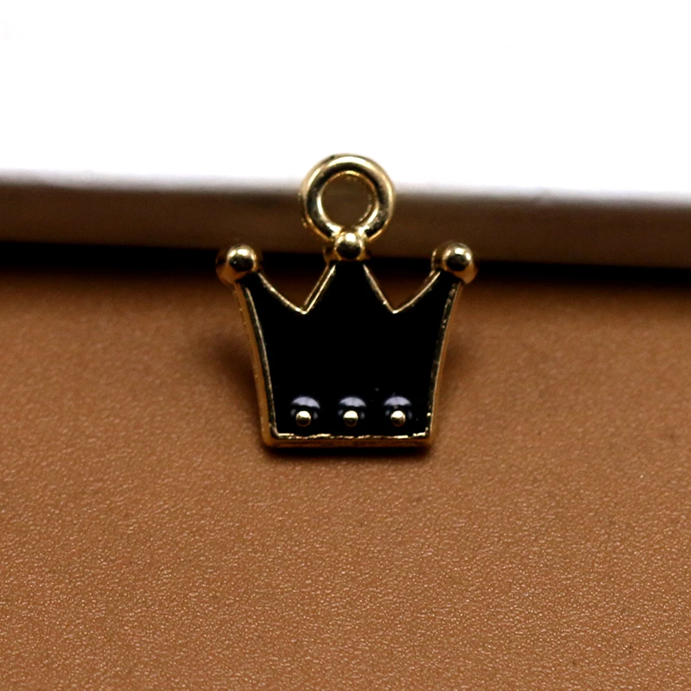 20pcs Crown Earrings Alloy Enamel Charms for Jewelry Making Bracelets Necklace DIY Craft Supplies Pendant Accessories
20pcs Crown Earrings Alloy Enamel Charms for Jewelry Making Bracelets Necklace DIY Craft Supplies Pendant Accessories
