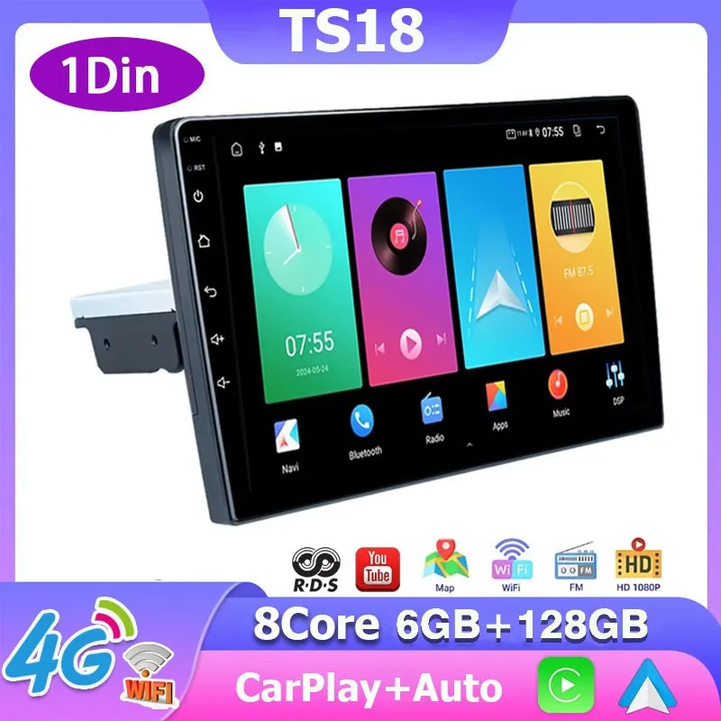 Evean 1Din 10.1inch Android Car Radio TS18 4G SIM Card 8Core 6GB 128GB Android Car Multimedia Player FM AM
Evean 1Din 10.1inch Android Car Radio TS18 4G SIM Card 8Core 6GB 128GB Android Car Multimedia Player FM AM