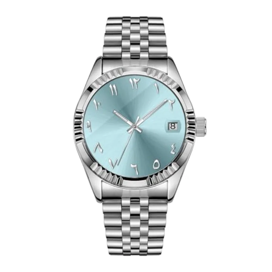 Boyarca Luxury Steel Arabic Numbers Mechanical Watches Automatic Movement Urdu Numerals Mechanical Watch 38mm Men's Wrist Watch
Boyarca Luxury Steel Arabic Numbers Mechanical Watches Automatic Movement Urdu Numerals Mechanical Watch 38mm Men's Wrist Watch