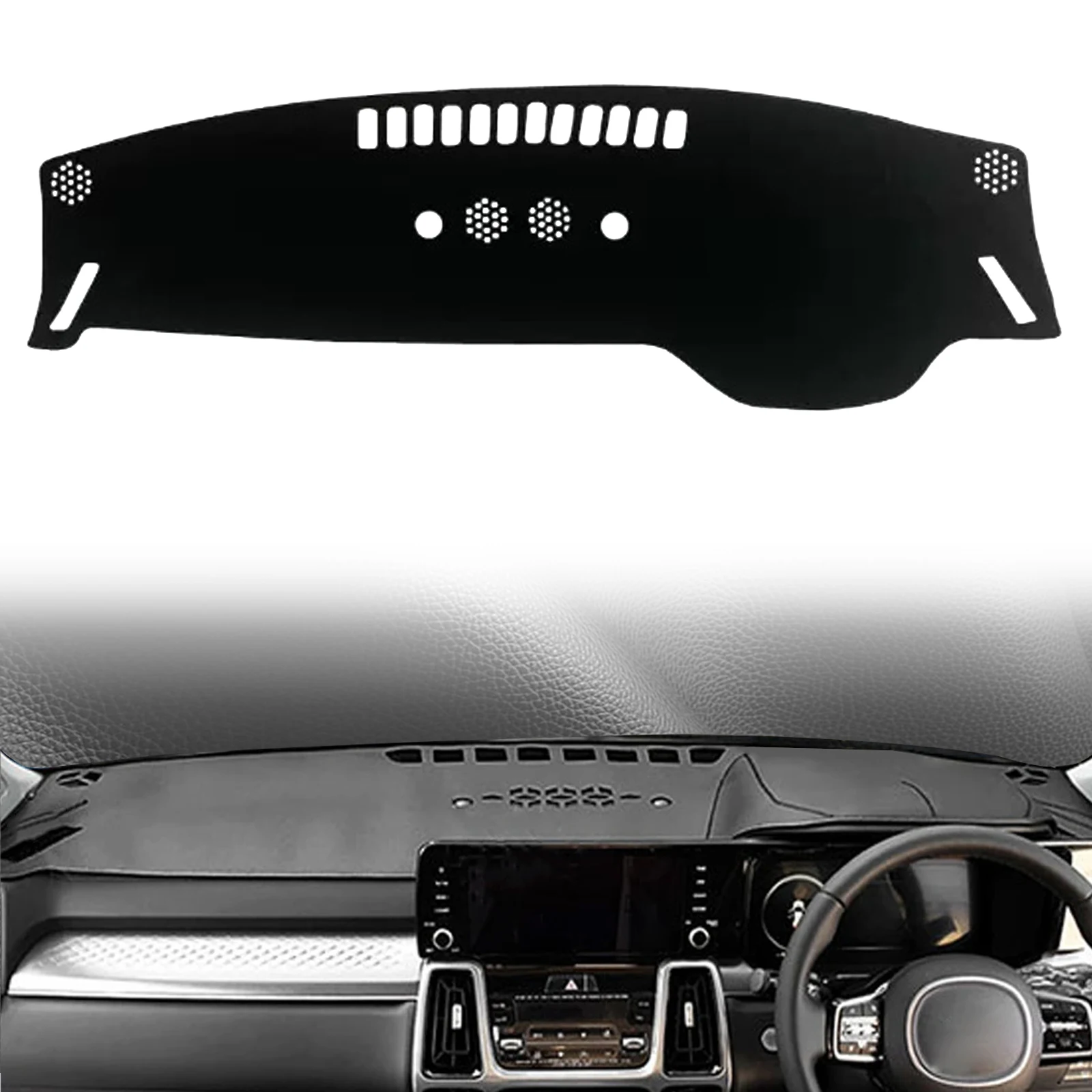 for Kia Sorento 2021 2022 2023 MQ4 Car Dashmat Dashboard Cover Pad DashMat Sunshade Protective Carpet Accessories
for Kia Sorento 2021 2022 2023 MQ4 Car Dashmat Dashboard Cover Pad DashMat Sunshade Protective Carpet Accessories