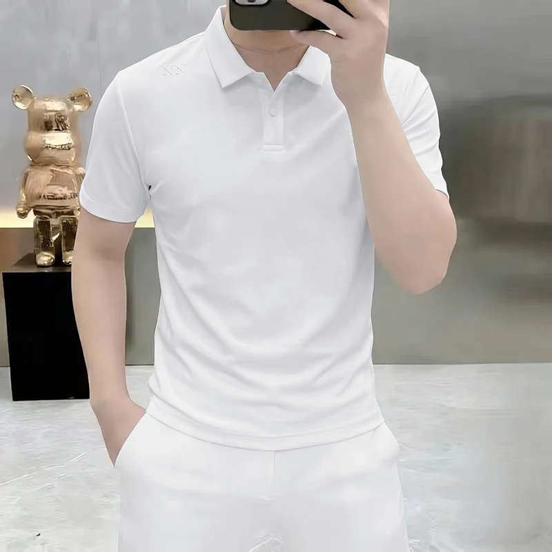 2026 Summer New Style Men's Short-Sleeved Polo Shirt Fashion Trend T-Shirt
2026 Summer New Style Men's Short-Sleeved Polo Shirt Fashion Trend T-Shirt
