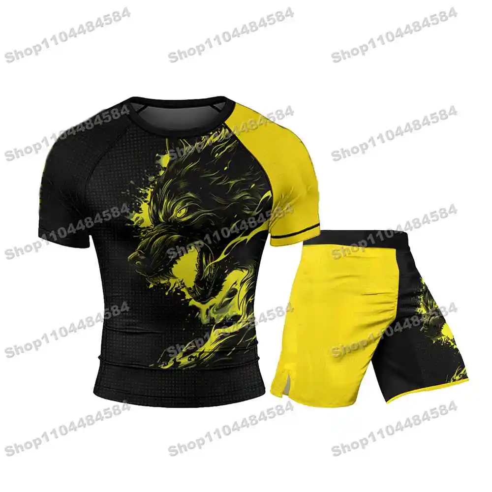6th Popular Ninja WWF Rash Guards Surfing Jersey Beach Shirts Swimwear Diving Gym Shorts MMA BJJ Men Jiu Jitsu Fitness Sets
6th Popular Ninja WWF Rash Guards Surfing Jersey Beach Shirts Swimwear Diving Gym Shorts MMA BJJ Men Jiu Jitsu Fitness Sets