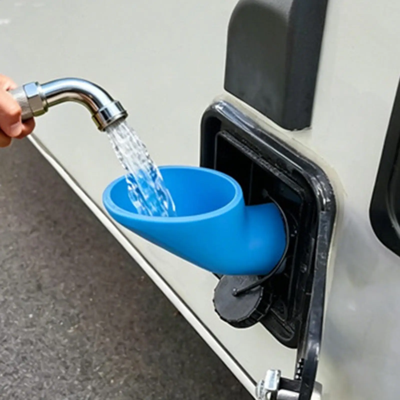 Rv Fresh Water Tank Fill Funnel Wide Mouth Drain Adapter Fresh Water Tank Fill Funnel For Travel Vehicle Trailer Van Motorhome
Rv Fresh Water Tank Fill Funnel Wide Mouth Drain Adapter Fresh Water Tank Fill Funnel For Travel Vehicle Trailer Van Motorhome