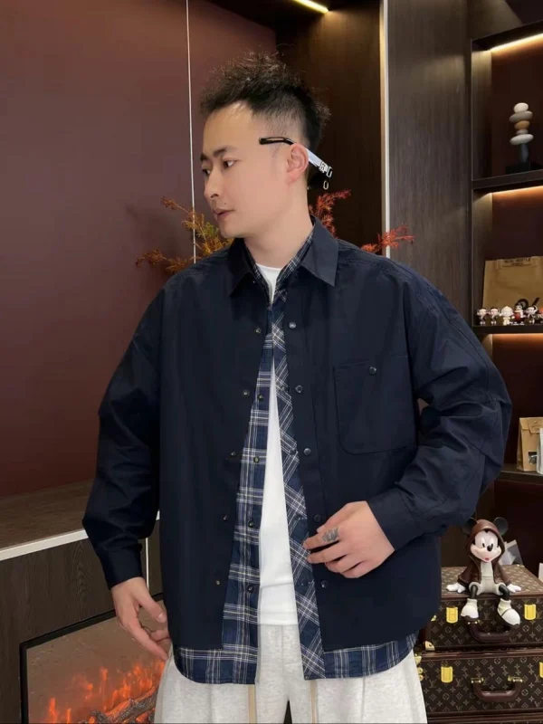 Fall 2025 Men's Casual Long Sve Collared Jaet Versatile Faionable Polyester Outerwear Youth Trend Loose Fit No Brand
Fall 2025 Men's Casual Long Sve Collared Jaet Versatile Faionable Polyester Outerwear Youth Trend Loose Fit No Brand