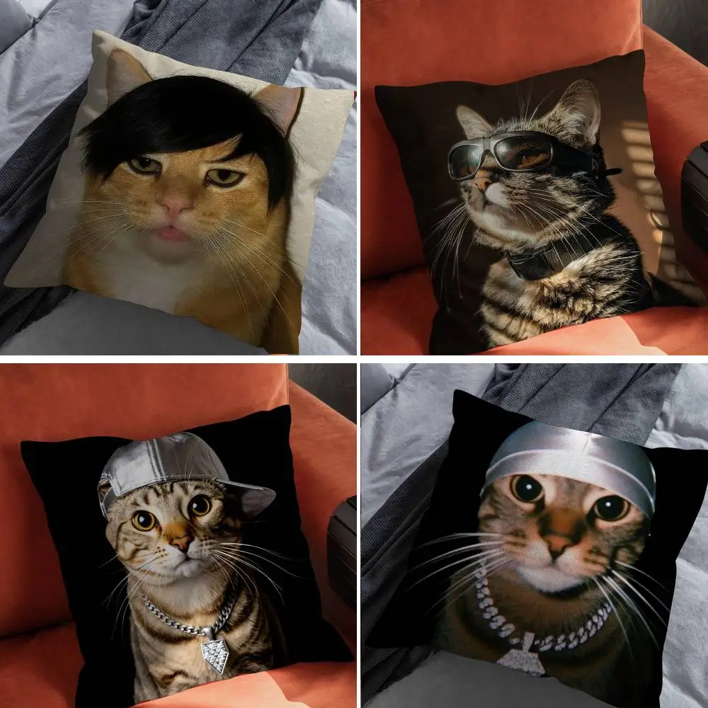 Handsome fashion pretty cat Pillow Case For Car Pillows 60x60 Cushions Luxury Double sided Cover Home and Decoration Sofa 30x30
Handsome fashion pretty cat Pillow Case For Car Pillows 60x60 Cushions Luxury Double sided Cover Home and Decoration Sofa 30x30
