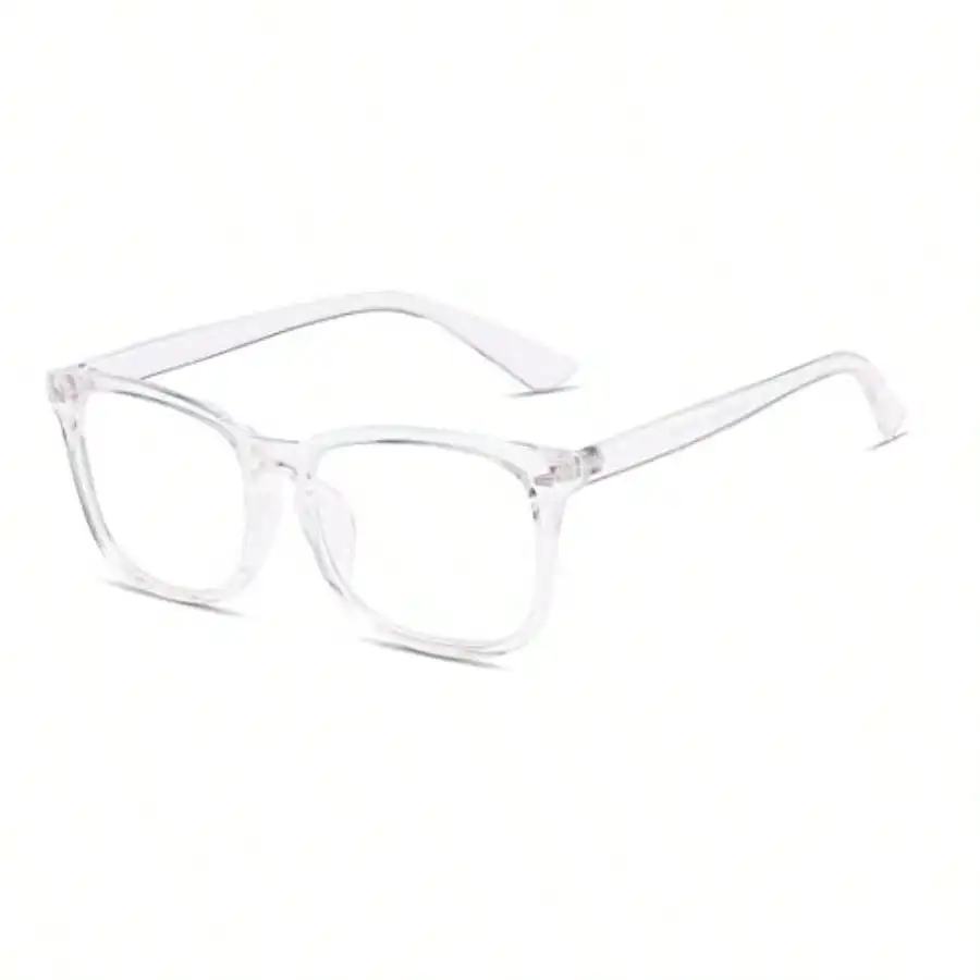 Unisex Stylish Square Non-Prescription Eyeglasses With Clear Lens Eyewear Frame In Transparent Design For Everyday Wear
Unisex Stylish Square Non-Prescription Eyeglasses With Clear Lens Eyewear Frame In Transparent Design For Everyday Wear