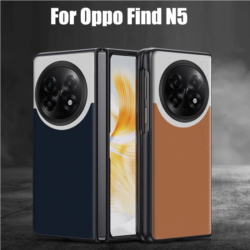 For Oppo Find N5 5G Splice Leather Shockproof Phone Case For OPPO Find N3 Protection Phone Flip Cover For Oppo Find n5 n3 Fundas
For Oppo Find N5 5G Splice Leather Shockproof Phone Case For OPPO Find N3 Protection Phone Flip Cover For Oppo Find n5 n3 Fundas