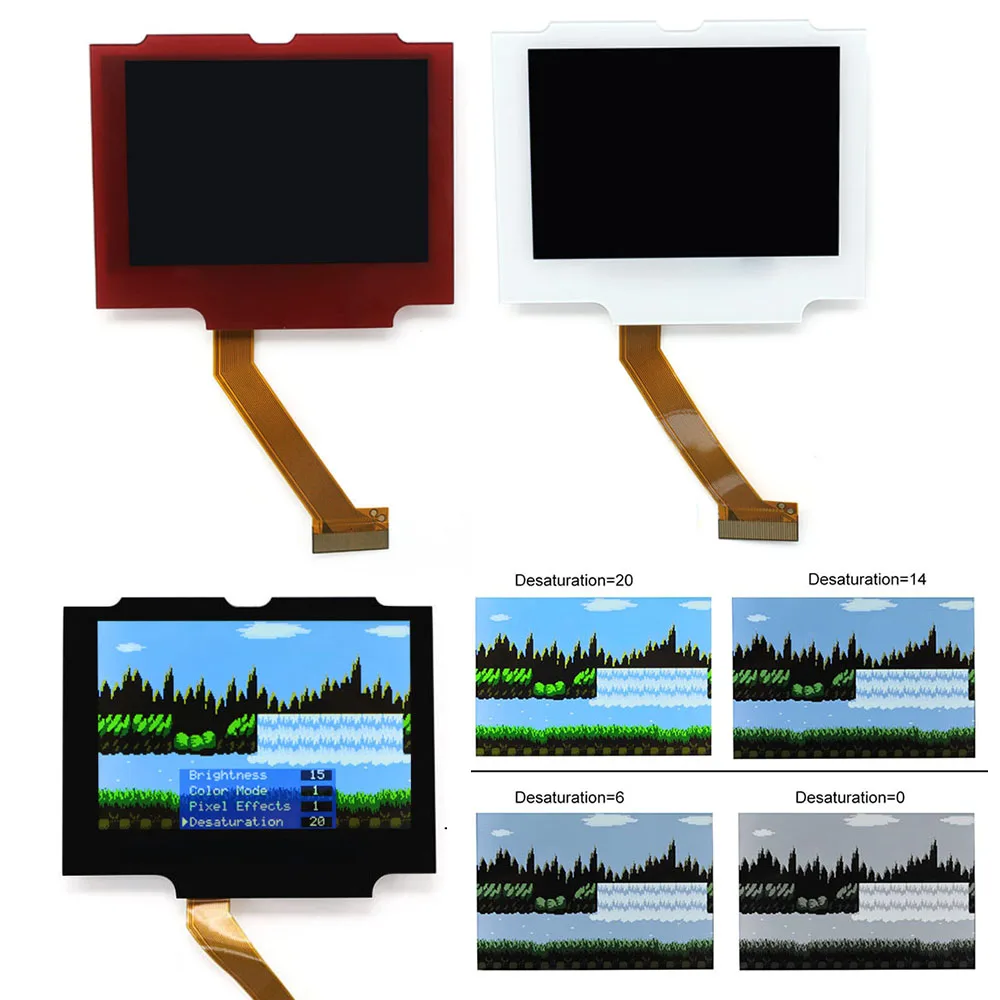 HISPEEDIDO Комплект ламинированного IPS LCD экрана V5 720x480 с ретропикселями 3.0 дюйма для Gameboy Advance SP
HISPEEDIDO Комплект ламинированного IPS LCD экрана V5 720x480 с ретропикселями 3.0 дюйма для Gameboy Advance SP