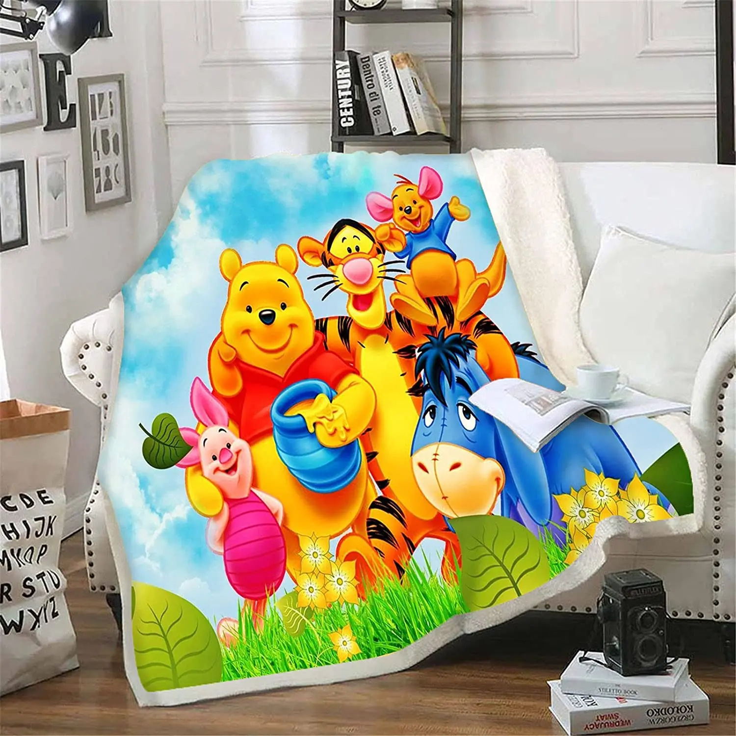 Winnie The Pooh Children Printed Microfiber Fabric Home Blanket King Size Luxury Blankets Baby Winter Anime Fleece
Winnie The Pooh Children Printed Microfiber Fabric Home Blanket King Size Luxury Blankets Baby Winter Anime Fleece
