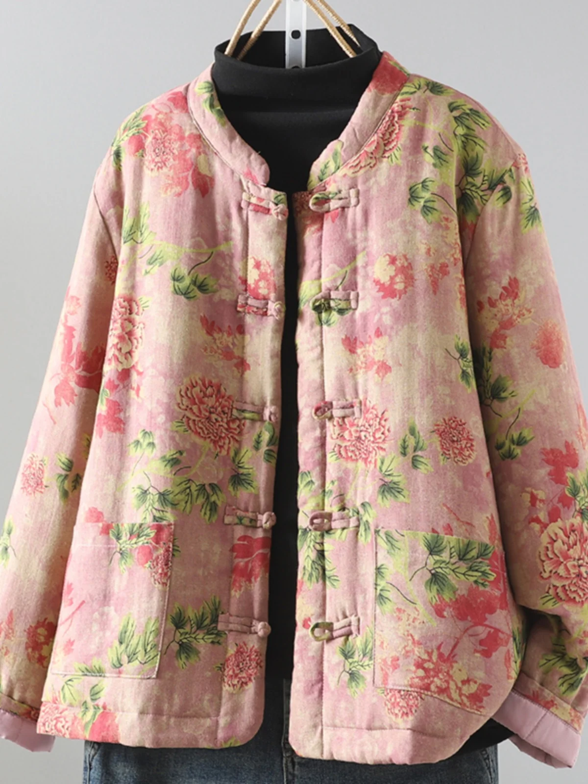 Утепленная хлопковая куртка-пальто в традиционном китайском стиле с принтом, зимняя верхняя одежда, с длинными рукавами, для повседневной носки
Утепленная хлопковая куртка-пальто в традиционном китайском стиле с принтом, зимняя верхняя одежда, с длинными рукавами, для повседневной носки